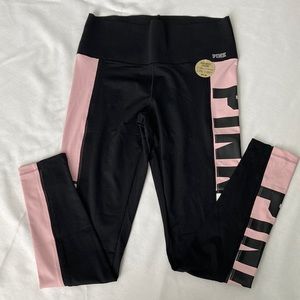 Pink Victorias Secret Bonded Leggings
